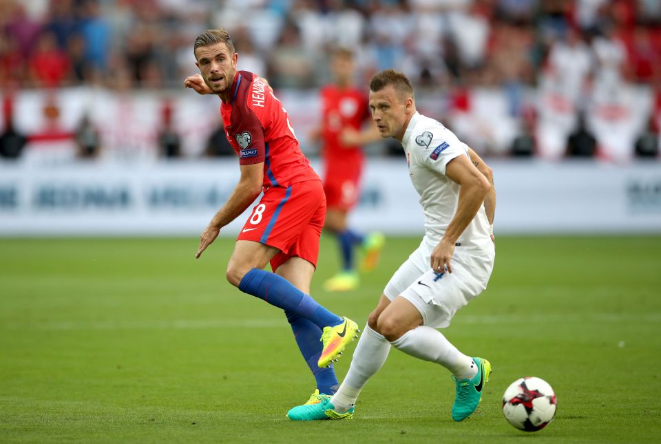  Henderson started in England's dour 1-0 win over Slovakia