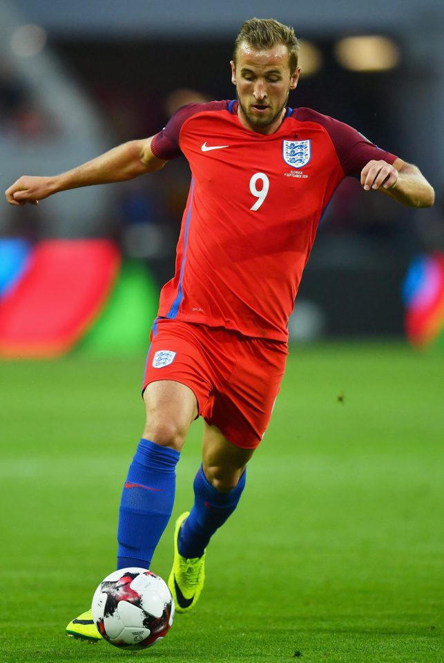  Harry Kane looked short of confidence as he led the England attack