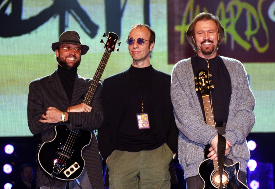  Maurice Gibb (left) died following complications from a twisted intestine in 2003 aged 53