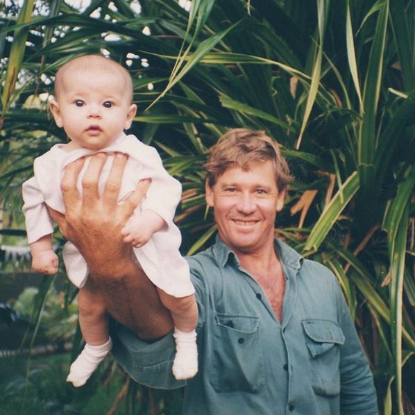  Tribute ... Bindi said in this snap posted to Instagram that her dad would be her "hero for my entire existence"