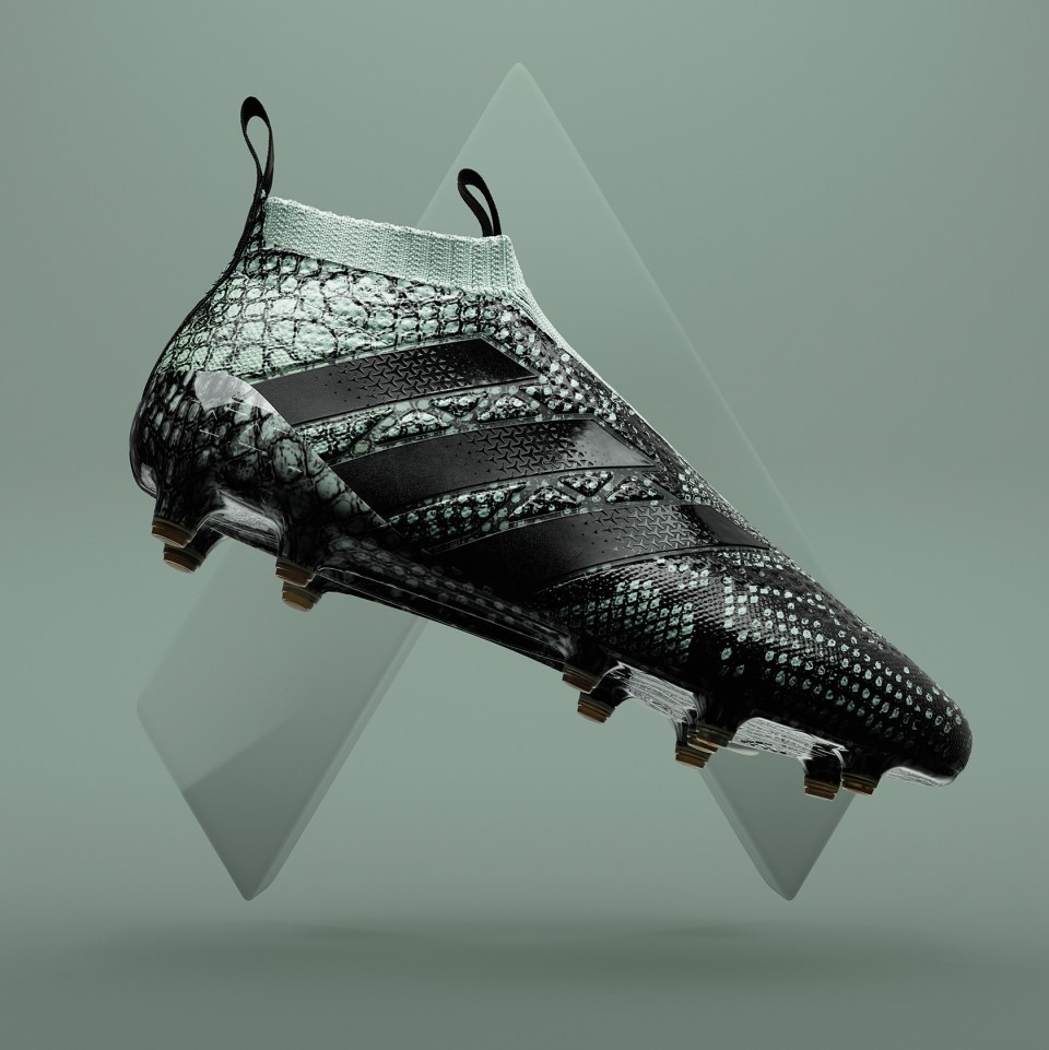  Adidas say: 'The ACE 16+ PURECONTROL Viper Pack version offers a Primeknit upper and NON STOP GRIP (NSG) technology'