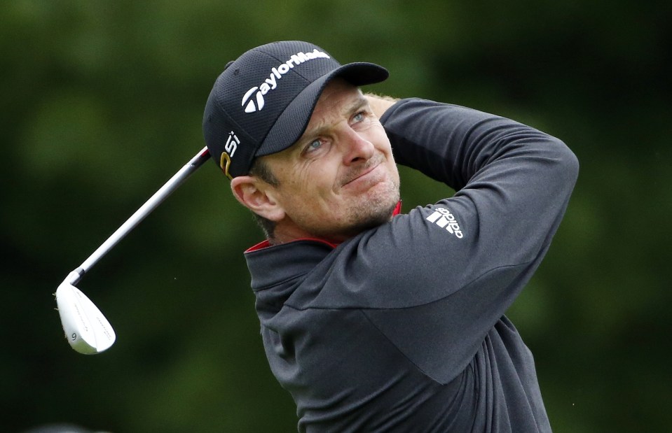  Team GB's Olympic gold medallist Justin Rose has also had his data leaked online