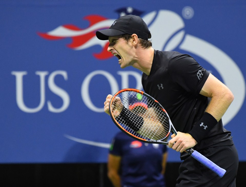  Andy Murray made an emphatic statement under the lights in New York against Grigor Dimitrov