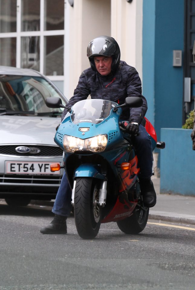 James May out and about, London, Britain - 09 Sep 2015