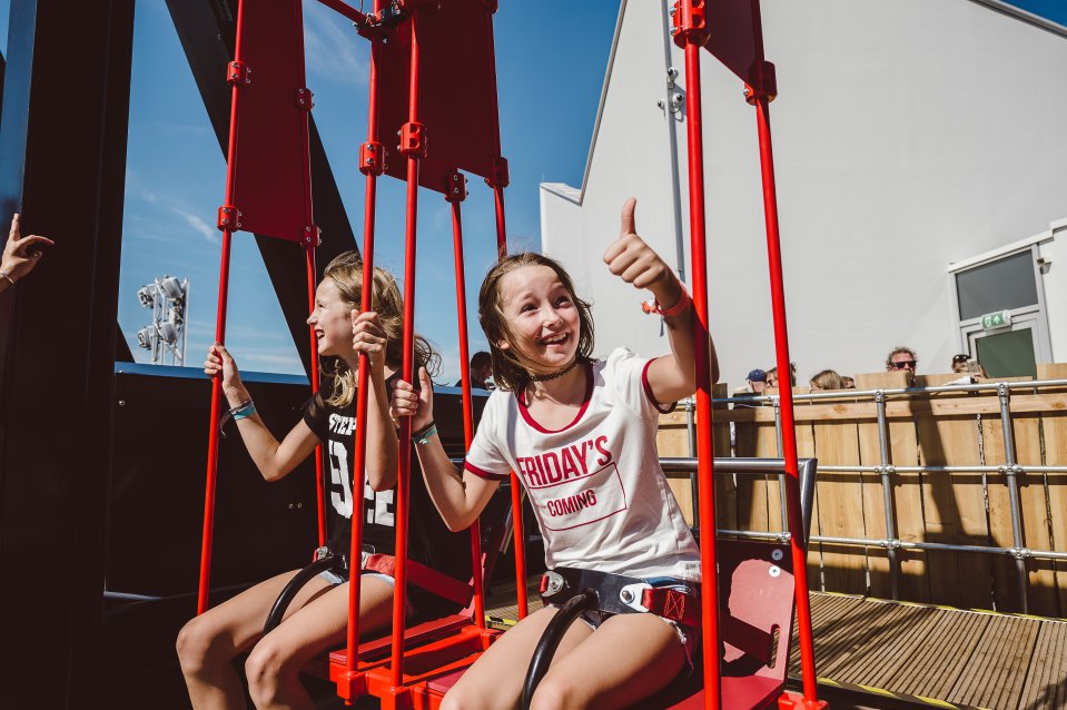  The swing has views of the infamous Red Light District, the port and Amsterdam's historical centre