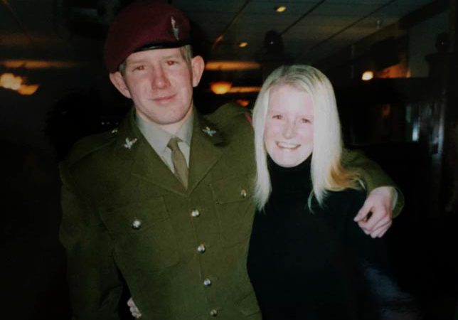  Nick and sister Lisa . . . 'these men risked their lives, help them', she says