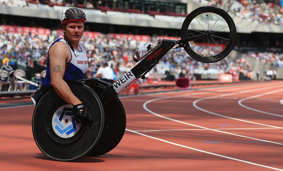  Wheelchair athlete David Weir is tipped for success, having won a total of six gold medals in Beijing and London