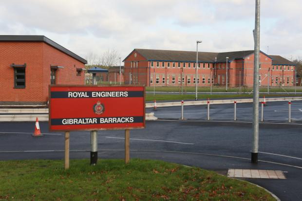 Soldiers at the Royal School of Military Engineering repeatedly tried to access the sites