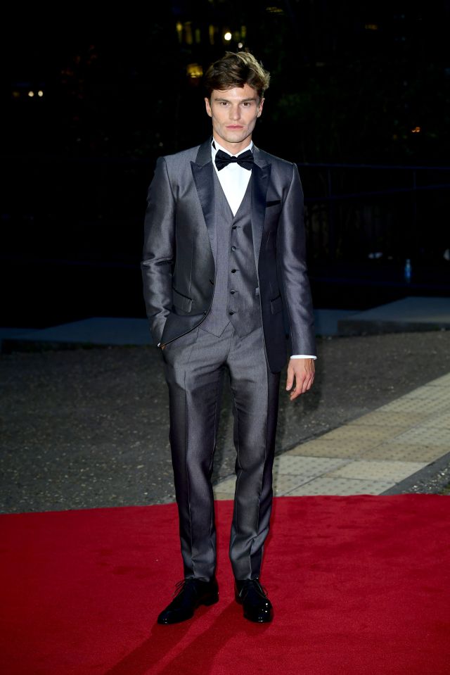  Oliver Cheshire looked very dashing in his suit