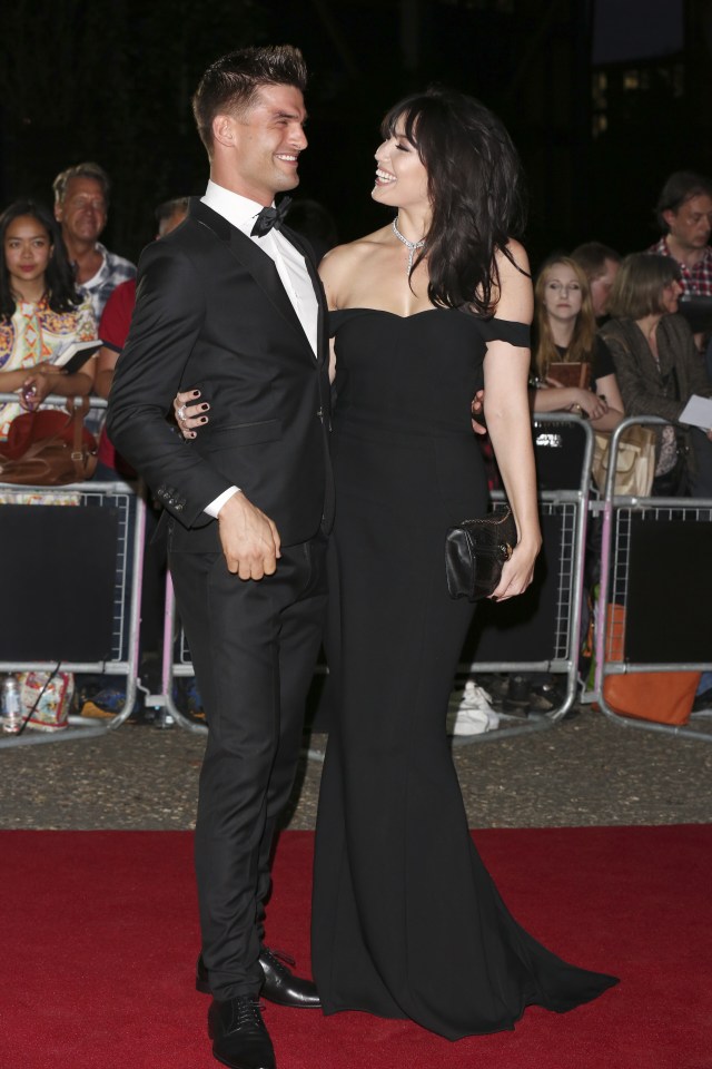  Daisy Lowe stroke a pose with her Strictly dance partner