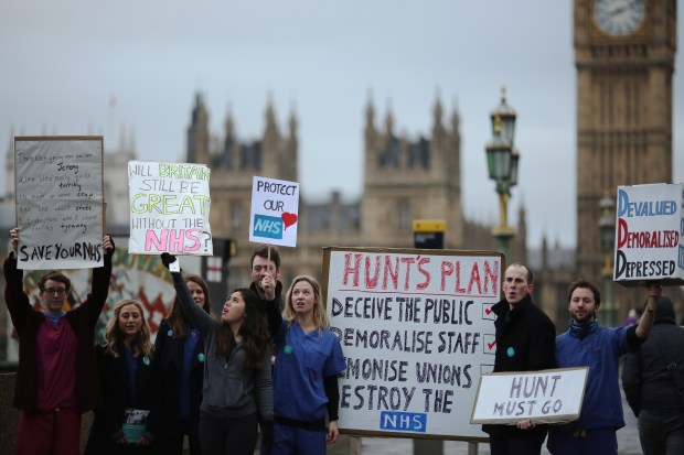 Junior Doctors Stage Second All Day Strike Over Pay And Conditions