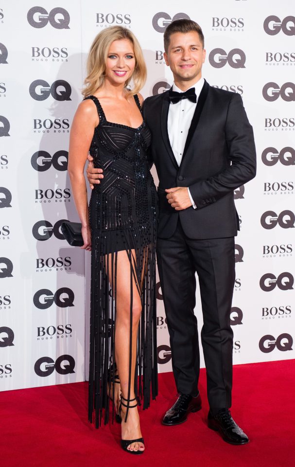  She posed with Strictly favourite Pasha Kovalev