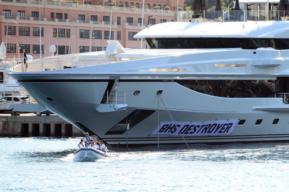  It comes after Lee Nelson renaming Sir Philip Green's prize yacht the 'BHS Destroyer'