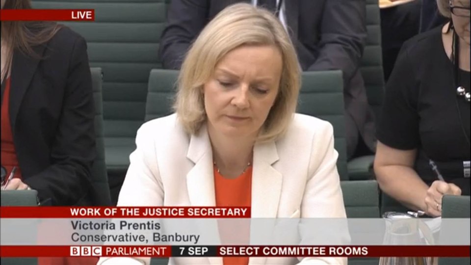  The new Justice Secretary's performance was widely criticised