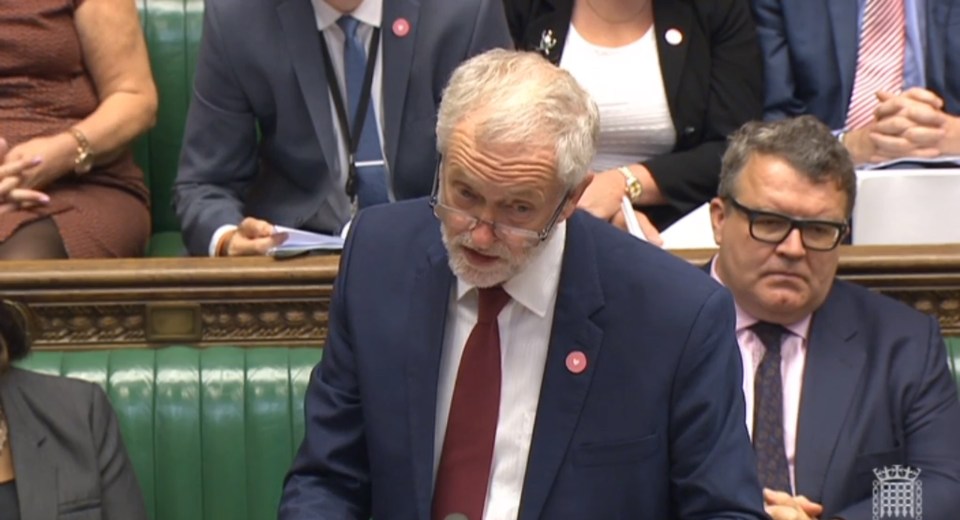  Labour party leader Jeremy Corbyn was told by Theresa May that free trade deals would be the best anti-poverty policy