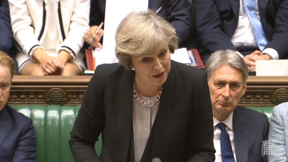  Theresa May wiped the floor with Jeremy Corbyn at the first PMQs after the summer recess