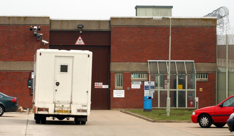  Cooper struck up the 'inappopriate relationship' with Dalby at HMP Warren Hill in Suffolk