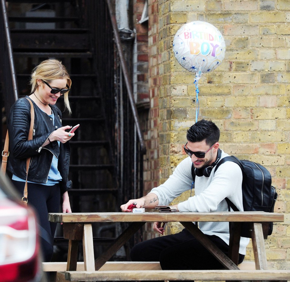 EXC - Laura Whitmore and Giovanni Pernice Strictly Rehearsals