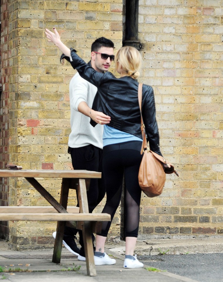 EXC - Laura Whitmore and Giovanni Pernice Strictly Rehearsals