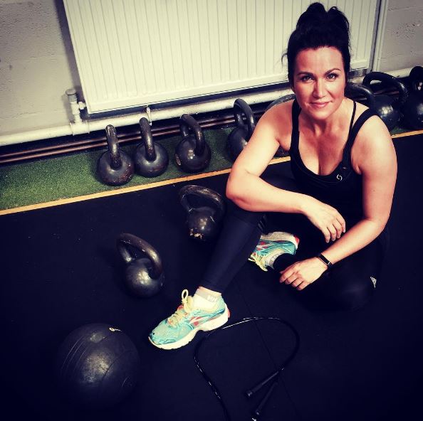  She calls kettlebells the 'handbags of hell'