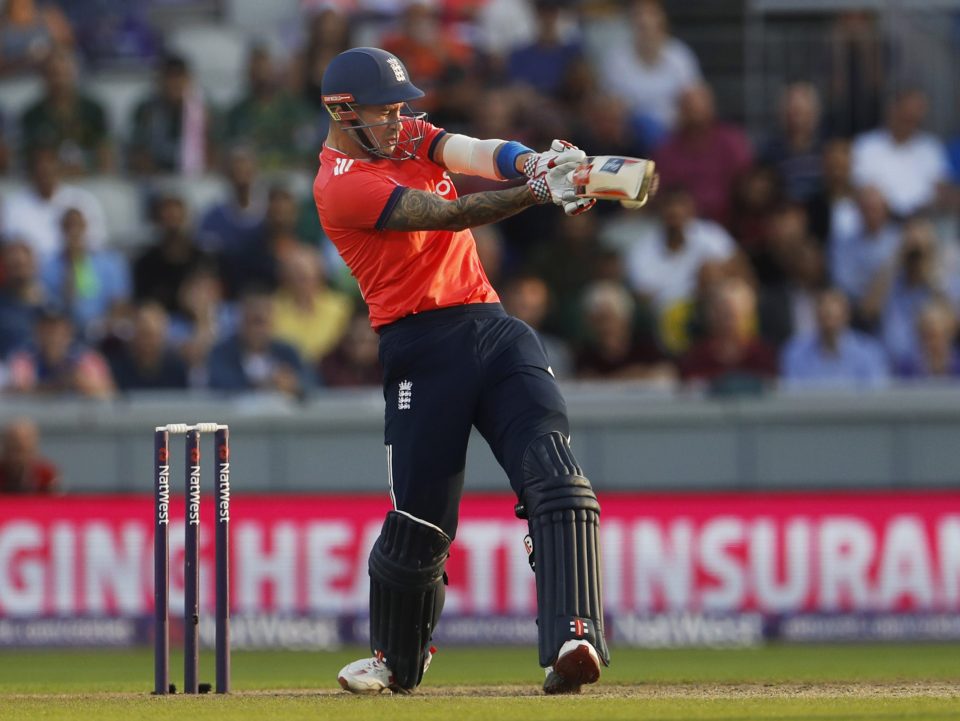  Alex Hales admits he has some security worries about going out into the middle