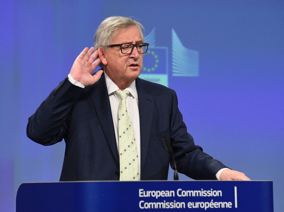 European Commission chief Jean-Claude Juncker