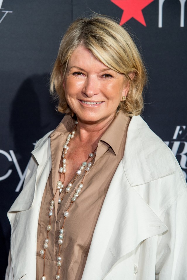  American TV star Martha Stewart also has good odds