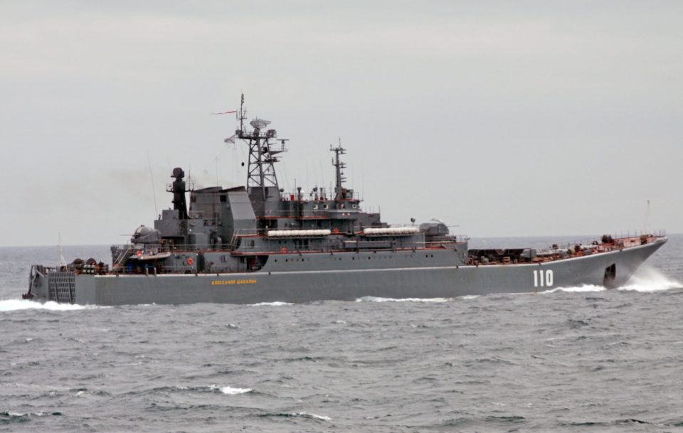  It's the second Russian ship which has been spotted in our waters in the past month