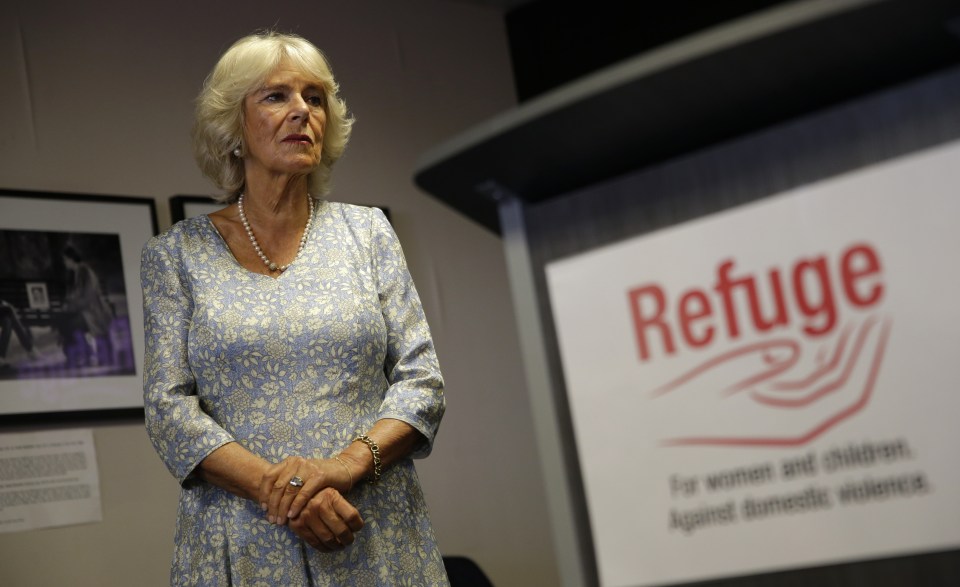 The Duchess of Cornwall pledged to continue to support victims of domestic violence after a visit to Refuge