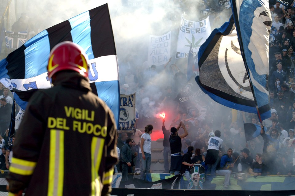  Atalanta's ultras are not to be taken lightly