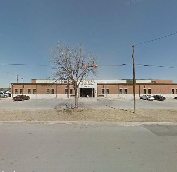  Stephens County Jail, where mum and daughter are both being held