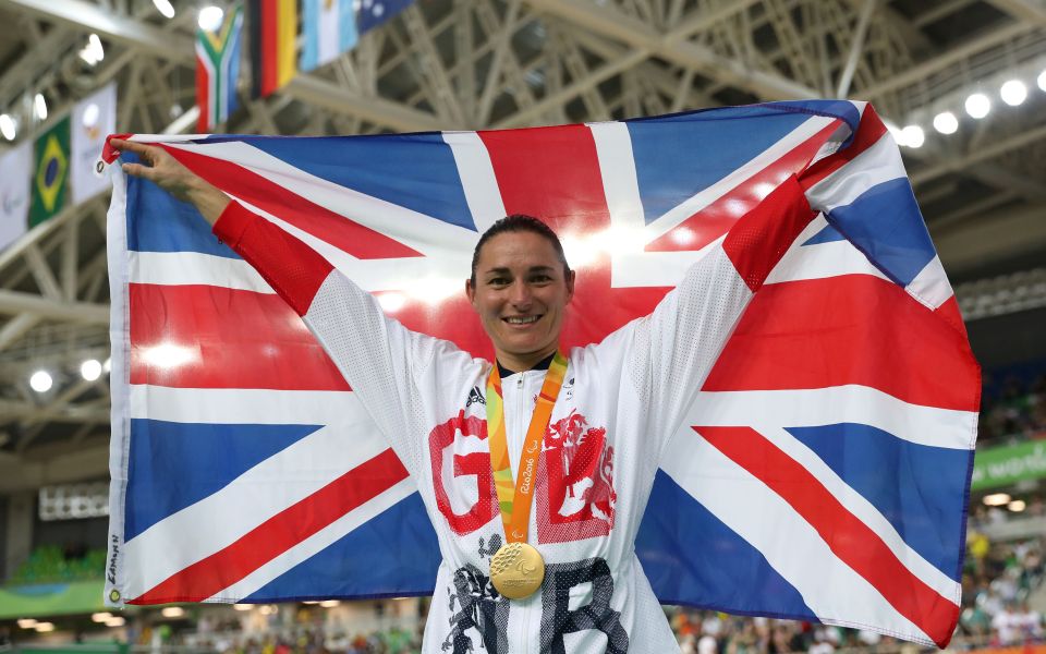  Sarah Storey is the UK's most successful Paralympian of all time