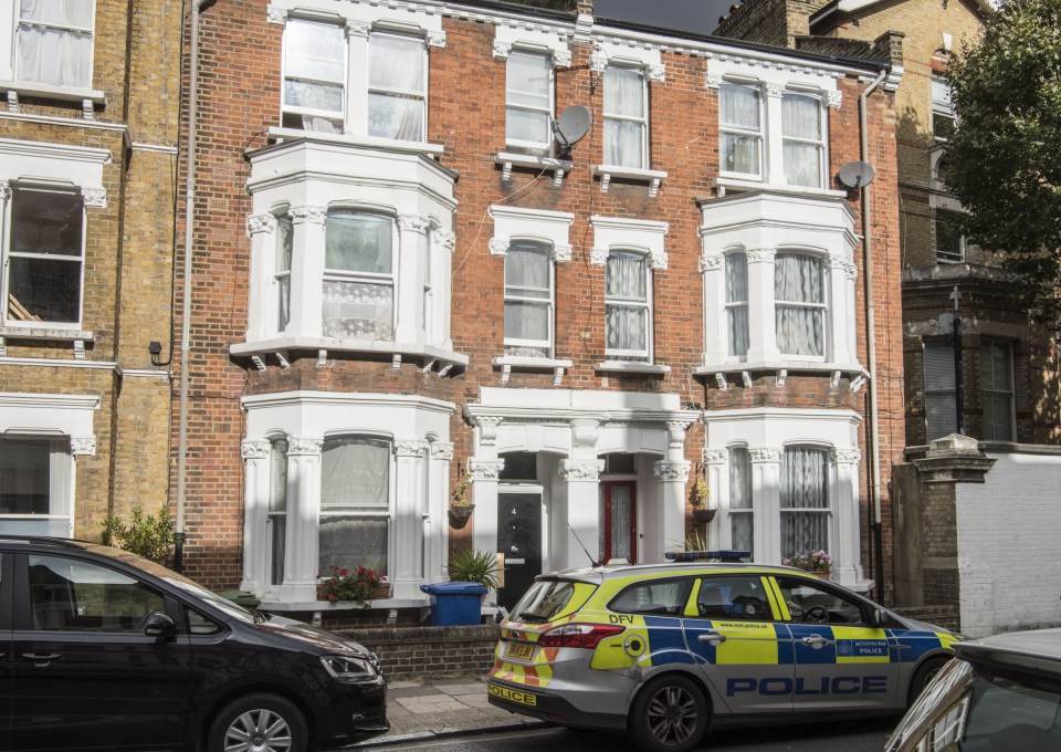  Police are believed to be still combing the house for evidence following Esayed's arrest