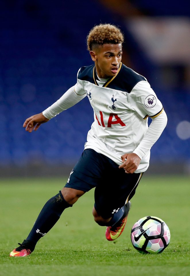  Marcus Edwards was missing for Tottenham's U23 side