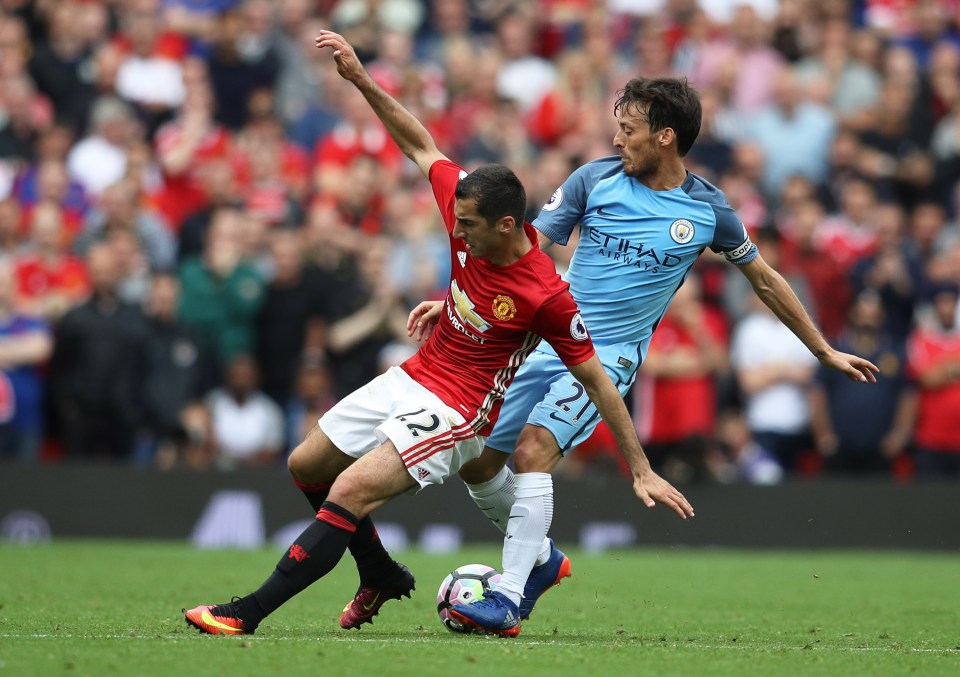  Mkhitaryan suffered a thigh injury against Man City