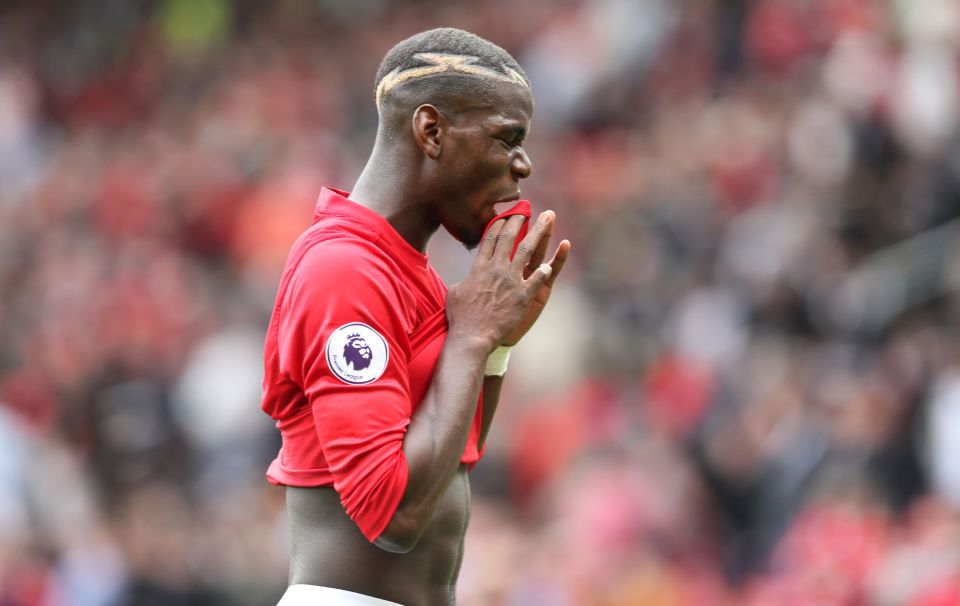  Paul Pogba has been heavily criticised by Jamie Carragher for his derby performance