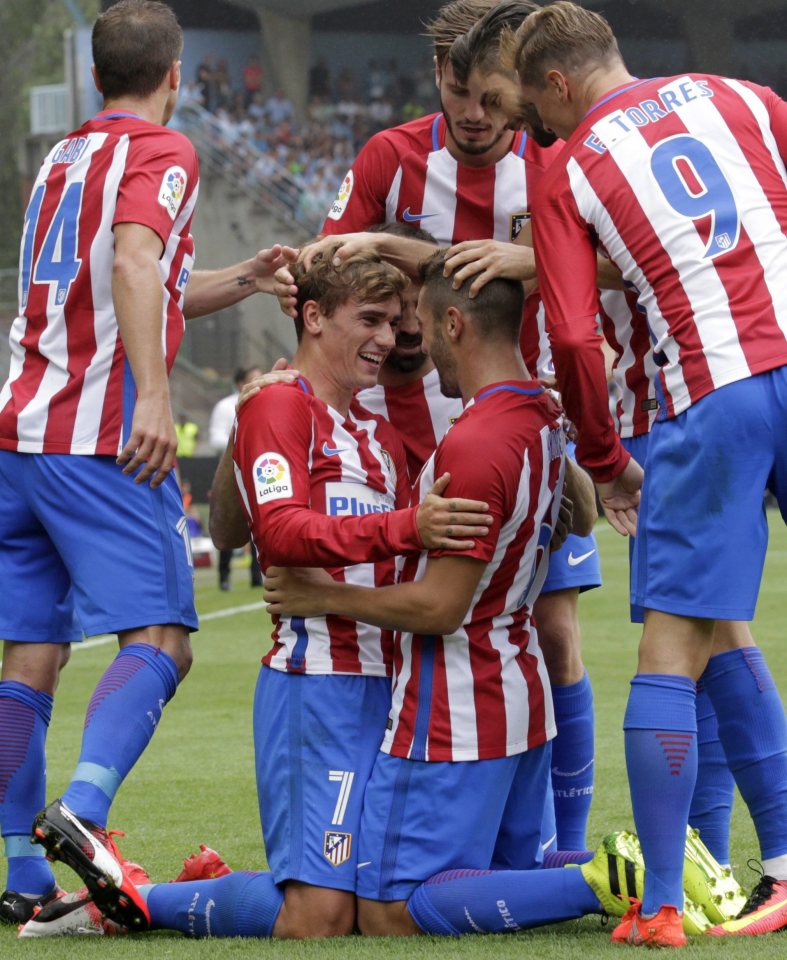  Atletico Madrid kick-started their season with a win at Celta Vigo