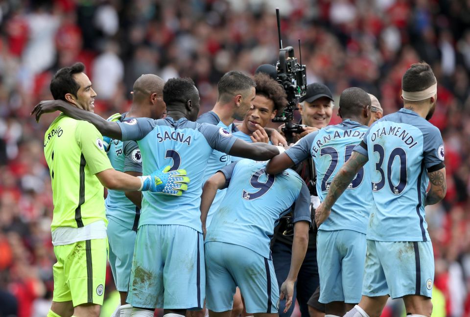  Man City are the only team left in the Premier League with a 100 per cent record