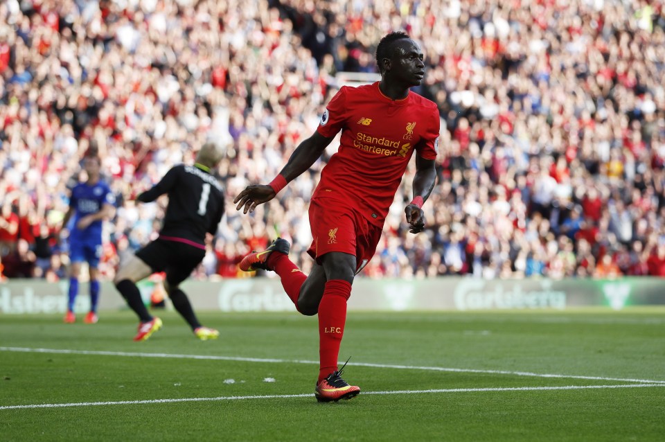  Sadio Mane starts for Liverpool at Chelsea on Friday