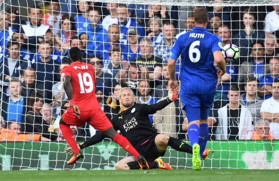  Sadio Mane doubles the Liverpool lead by completing an excellent team move