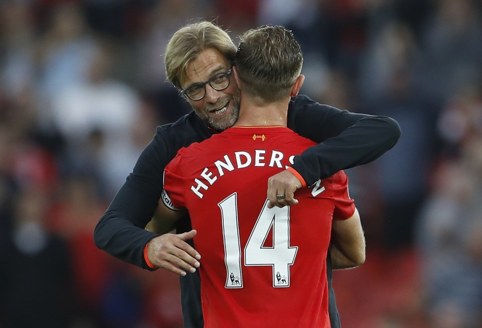  Jordan Henderson has helped Liverpool adhere to Jurgen Klopp's Gegenpress style