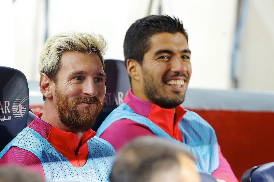 Messi and Suarez watch on as Barca lose to Alaves