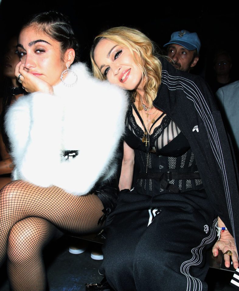  The star studded crowd included Madonna and her daughter Lourdes