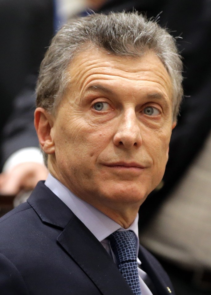  It follows an improvement in relations between the UK and Argentina since the election of President Mauricio Macri last year