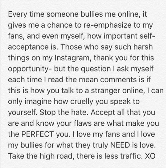  She posted a lengthy rant on her Instagram page