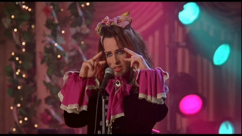  Alexis Arquette as a Boy George impersonator in The Wedding Singer