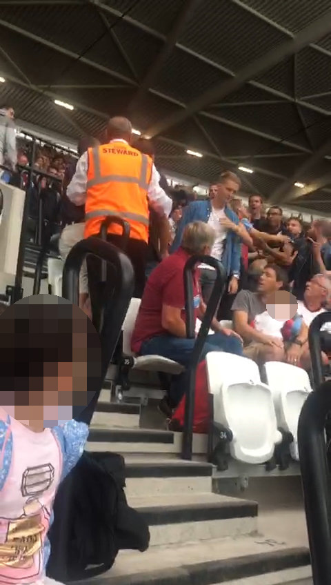  A 'civil war' has started at the London Stadium with the first three games marred by violence amongst fans