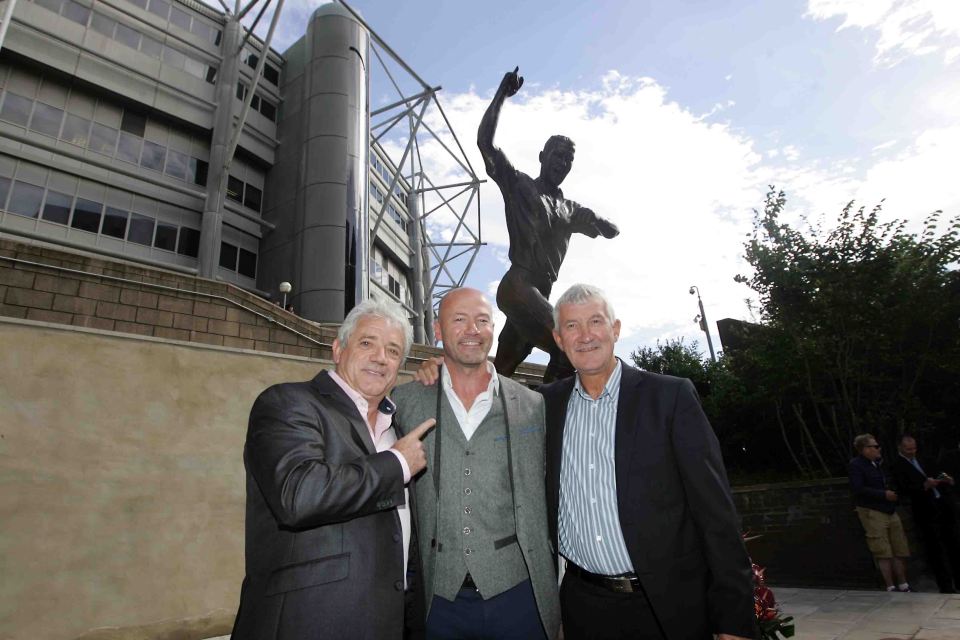  Kevin Keegan and Terry McDermott were also in attendance for the unveiling