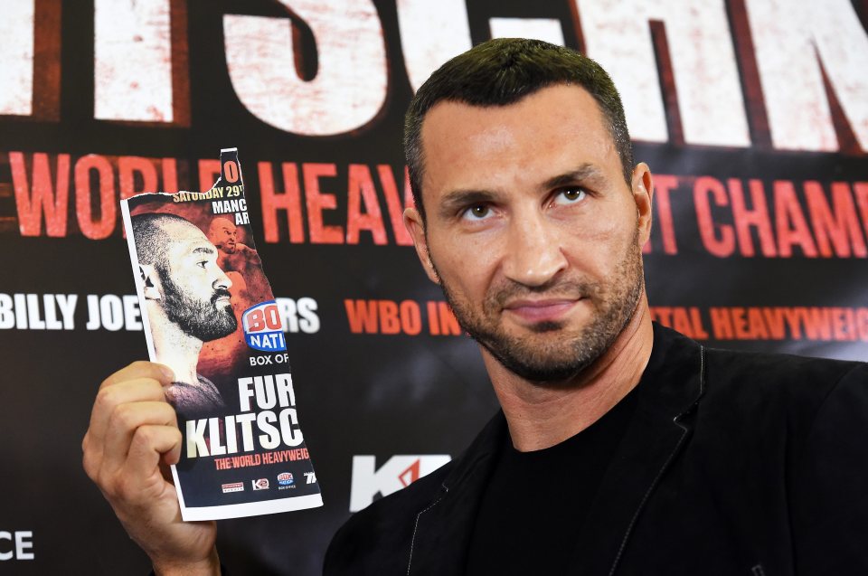  Klitschko will also undergo testing, his manager confirmed