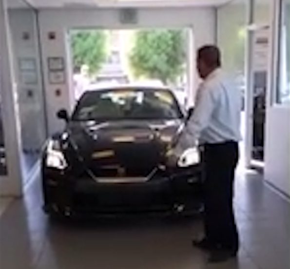  He bought the car brand new from a showroom for almost £130,000